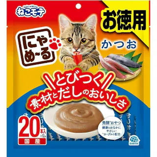 にゃめーる かつお20本 ちゅーる系 だし ペーストタイプ 2520353001【別送品】