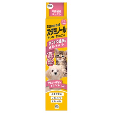 アース・ペット スタミノール子いぬ・子ねこ用１００ｇ 4994527917308【別送品】