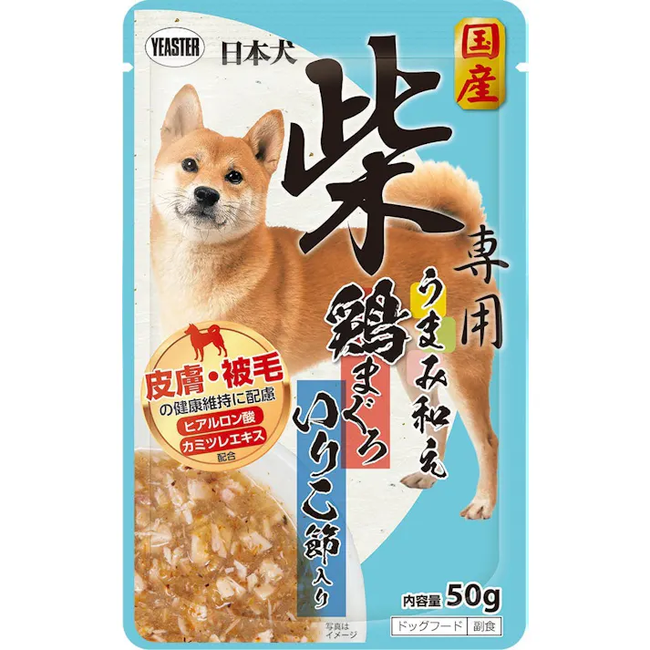 イースター 日本犬 柴専用 うまみ和え 鶏まぐろ いりこ節入り50g 4970768722529【別送品】