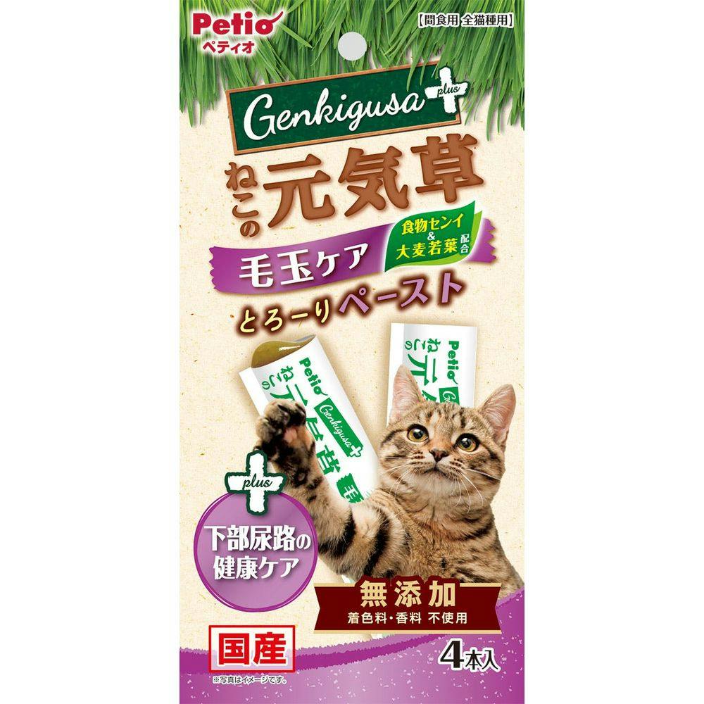 ペティオ この元気草プラス毛玉&下部尿路の健康ケアとろーりP10g×4本 4903588141324 3418788001 デンタル・ふりかけ・その他おやつ(猫) ペティオ この元気草プラス毛玉&下部尿路の健康ケアとろーりP10g×4本 4903588141324 3418788001 デンタル・ふりかけ・その他おやつ(猫)
