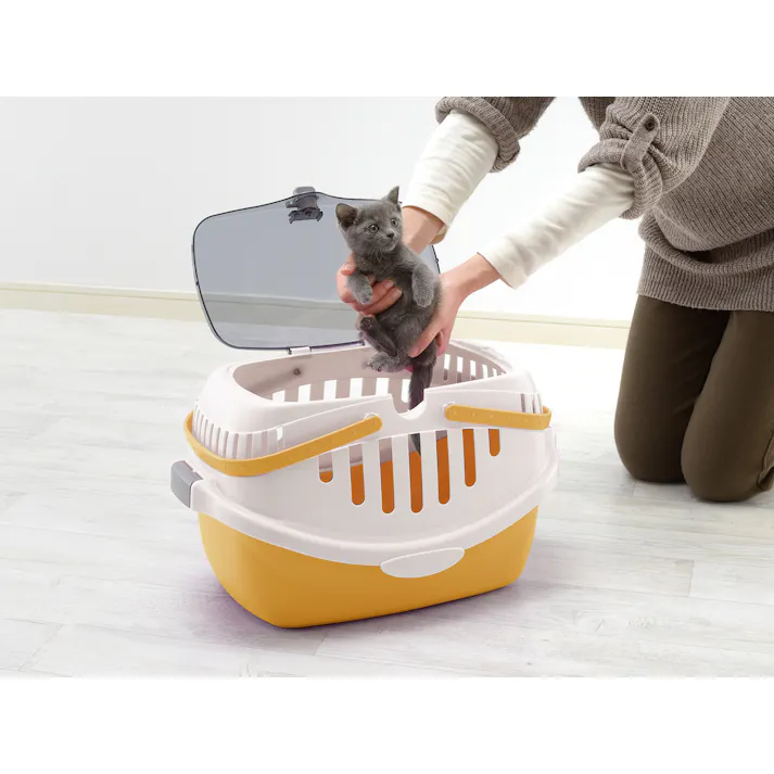 リッチェル ピコ キャットキャリーオレンジ 4973655585627【別送品】