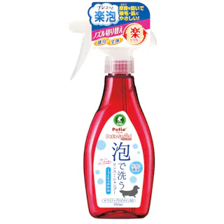 ペッツスマイルド泡で洗うリンスインシャンプーしっとりつややか全犬種用350ML 被毛ケア 保湿成分 毛艶ケア 3413494001【別送品】