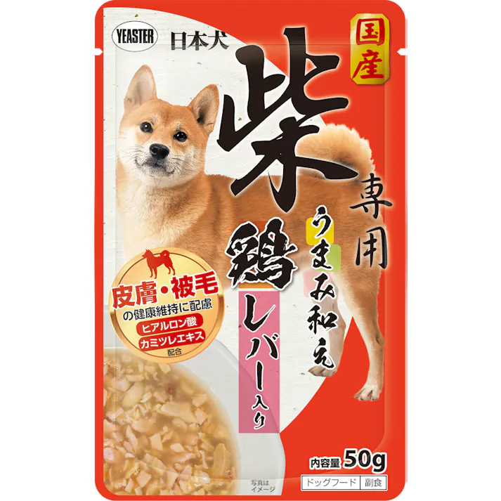 イースター 日本犬 柴専用 うまみ和え 鶏 レバー入り50g 4970768722505【別送品】