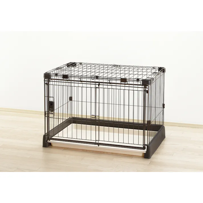 リッチェル もっとお掃除簡単ペットサークル90-60屋根面 4945680561778【別送品】