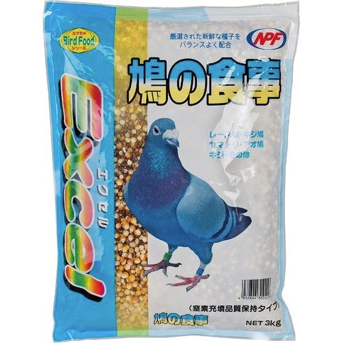 ナチュラルペットフーズ エクセル 鳩の食事3kg 4932804302416 バードフード ナチュラルペットフーズ エクセル 鳩の食事3kg 4932804302416 バードフード