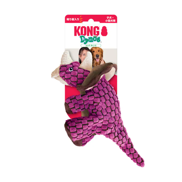コング ダイノス トリケラトプス スモール 噛みごたえ 耐久性 ナイロン素材 1360424001【別送品】