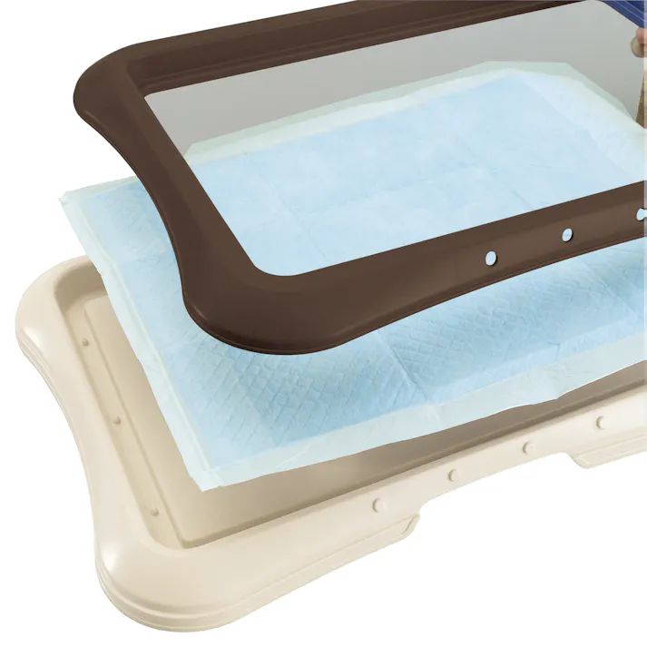 リッチェル わくわくシーツトレーレギュラーダークブラウン 4973655570524【別送品】