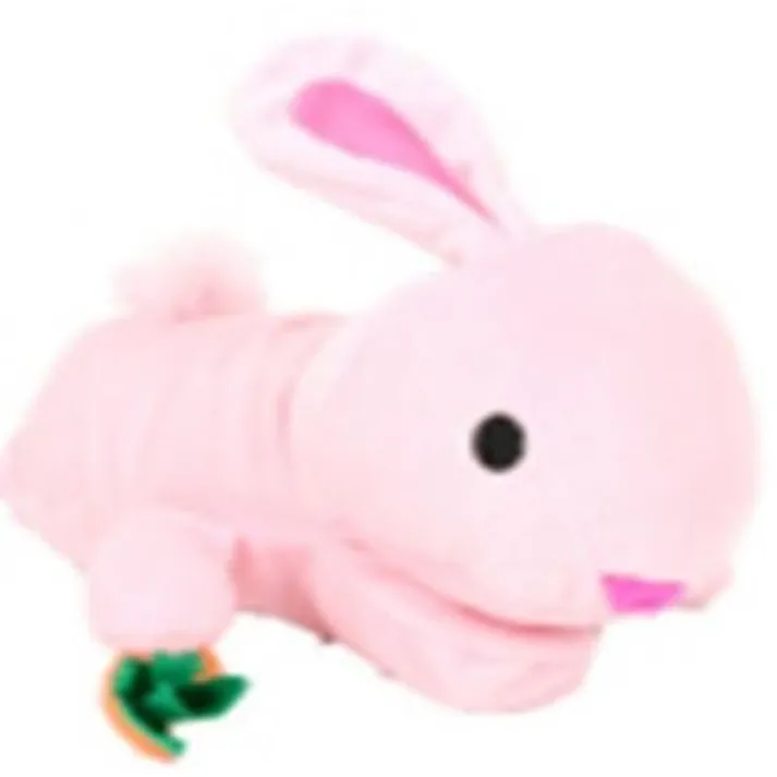 アニマルミトン HAPPY ZOOうさぎ 鳴き笛入り パペット ぬいぐるみ 1310593001【別送品】