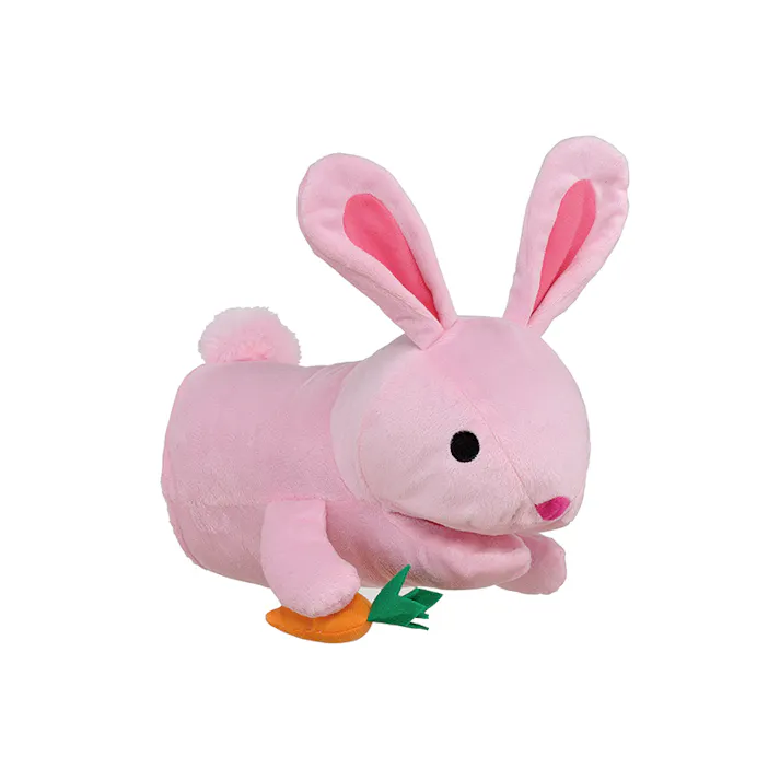 アニマルミトン HAPPY ZOOうさぎ 鳴き笛入り パペット ぬいぐるみ 1310593001【別送品】