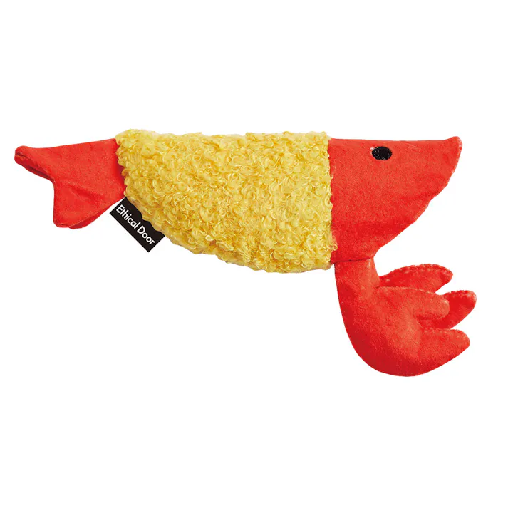 ペティオ 犬用おもちゃ エシカルドア かみぐるみ エビ天F 4903588267819【別送品】