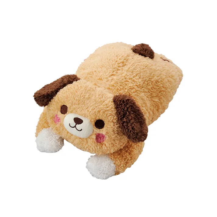 わんこだっこまくら わんこ 音が鳴る ぬいぐるみ あごのせクッション 1310866001【別送品】