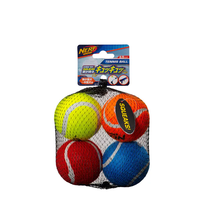 ナーフドッグ テニスボール 2.5i(4P) ナーフ おもちゃ アクティブ 2801104001【別送品】