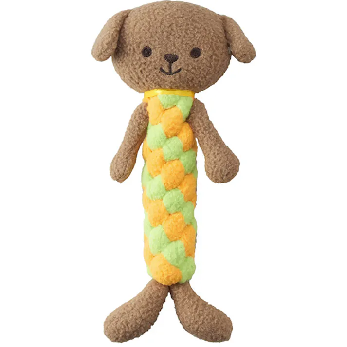 デンタルアニマル プードル 鳴き笛入り ぬいぐるみ デンタルケア 1311301001【別送品】