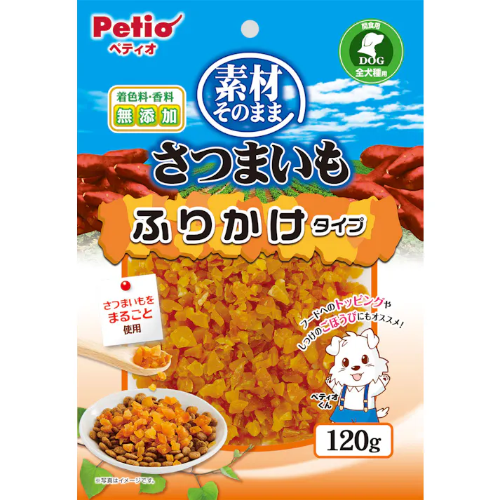 ペティオ 素材そのままさつまいもふりかけ120g 4903588141119【別送品】