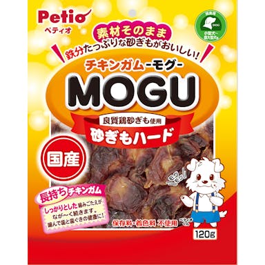 ペティオ 国産チキンガムＭＯＧＵ砂ぎもハード１２０ｇ 4903588140600【別送品】