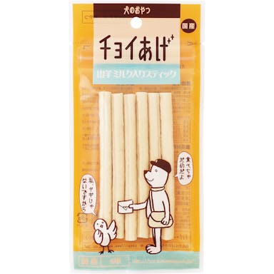 わんわん チョイあげ　山羊ミルク入りスティック６本 4532066003948【別送品】