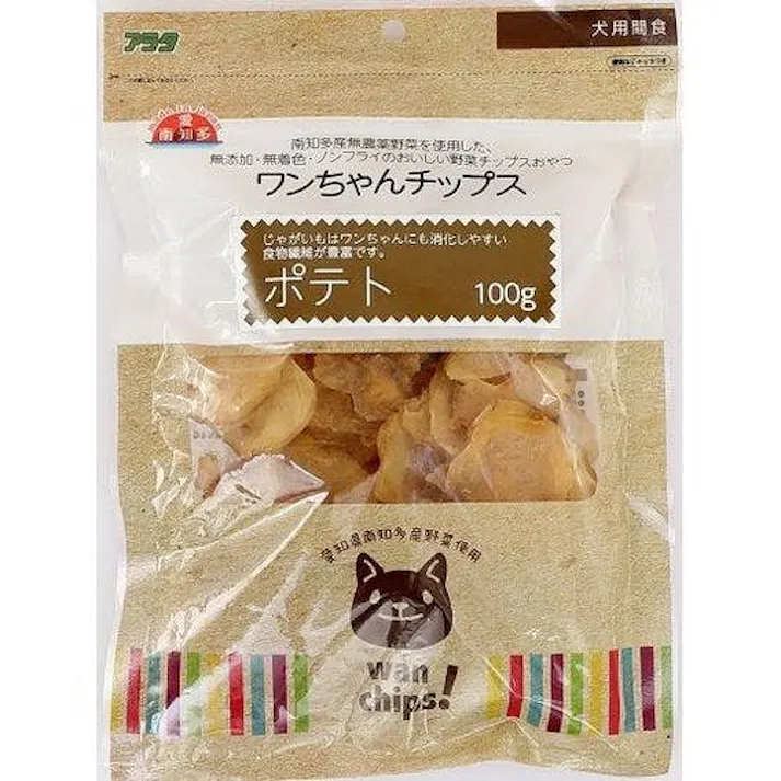 アラタ ワンちゃんチップスポテト100g 4532243028481【別送品】