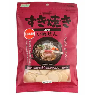 犬用間食 いぬせんすき焼き50g 犬せんべい すき焼き風味 薄焼せんべい 2830675001【別送品】