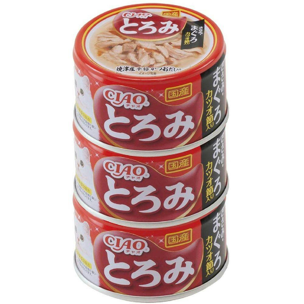 いなば とろみ 3P 3A-42 とろみ ささみ・まぐろ カツオ節入り80g×3 国産 4901133577222 3750667001 猫用ウェットフード(缶) いなば とろみ 3P 3A-42 とろみ ささみ・まぐろ カツオ節入り80g×3 国産 4901133577222 3750667001 猫用ウェットフード(缶)
