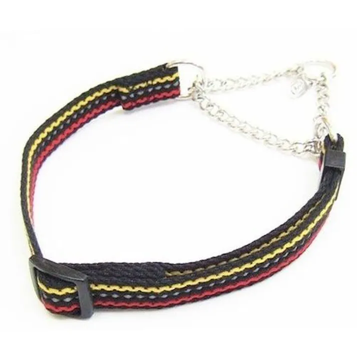 フラッシュラインチョーク#15ブラック しつけ用 ハーフチョーク 首輪 3182729001【別送品】