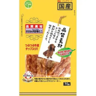 品質素材 ささみ犬好棒ミニ70g 砂肝 国産 ソフト 1340276001【別送品】