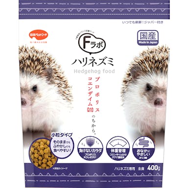 Fラボ  日本ペットフード小動物事業部 ハリネズミ 400g(200g×2個) 1750058001 JANコード:4951761553013【別送品】