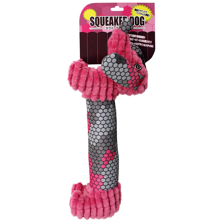 スクイーカードッグ スーパーキャット ピンク S 犬 おもちゃ ぬいぐるみ 2251182001【別送品】