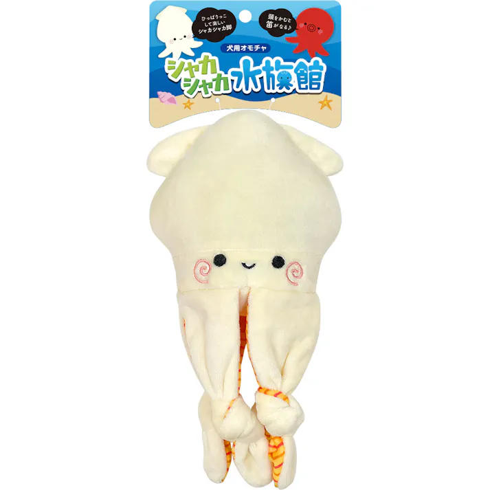シャカシャカ水族館 スーパーキャット イカ 2251379001 JANコード:4973640701261【別送品】