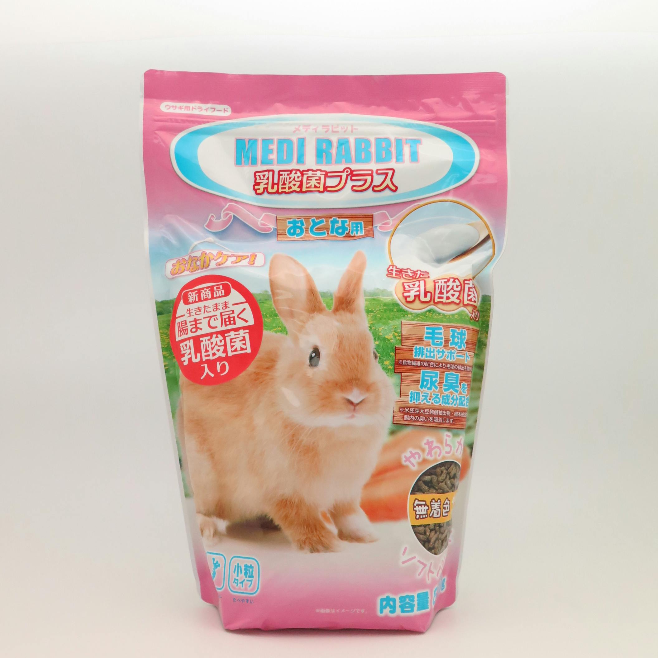 メディラビット ニチドウ 乳酸菌プラス 800g 2951605001 JANコード:4975677039942 小動物用フード メディラビット ニチドウ 乳酸菌プラス 800g 2951605001 JANコード:4975677039942 小動物用フード