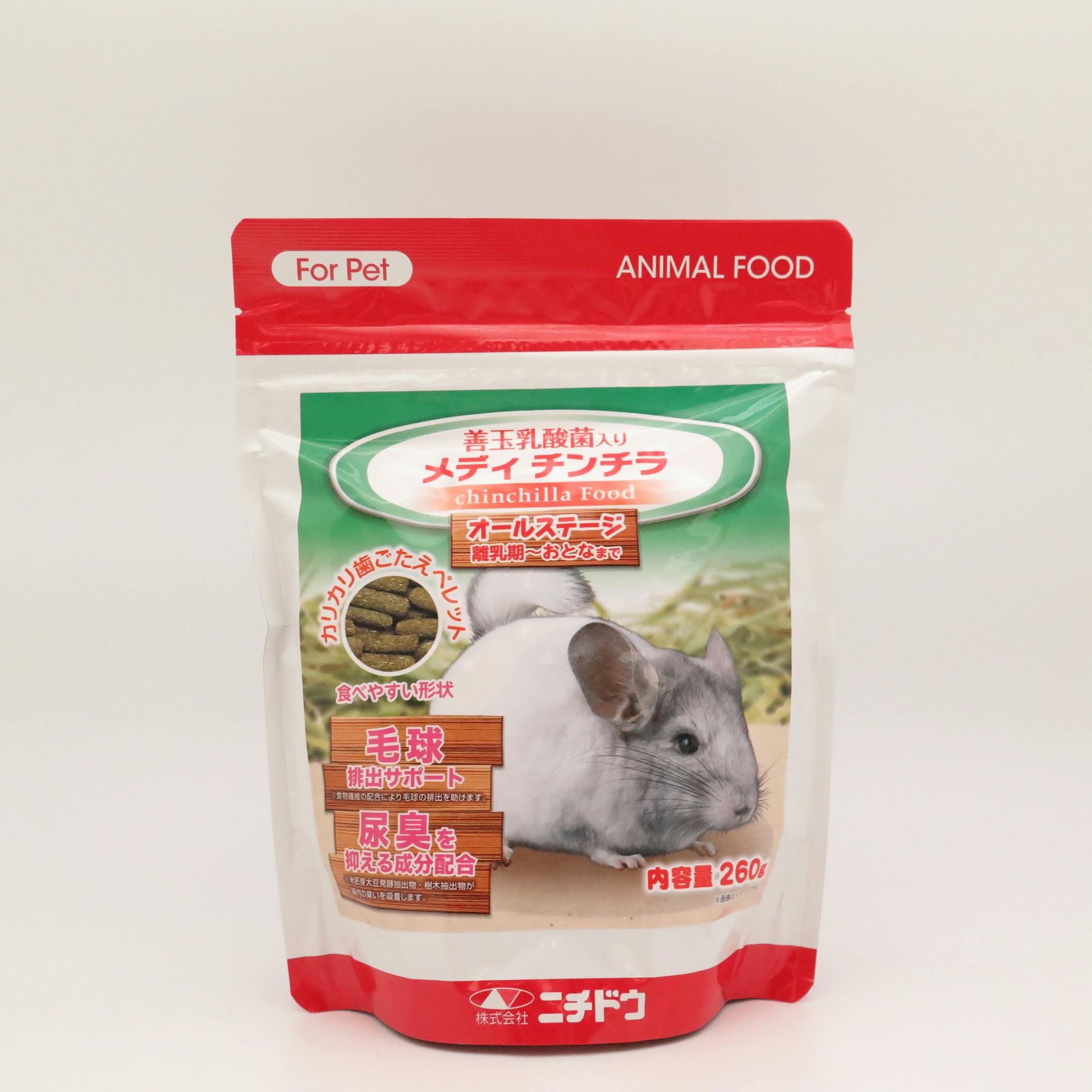 メディチンチラ ニチドウ 260g 2951640001 JANコード:4975677041785 小動物用フード メディチンチラ ニチドウ 260g 2951640001 JANコード:4975677041785 小動物用フード