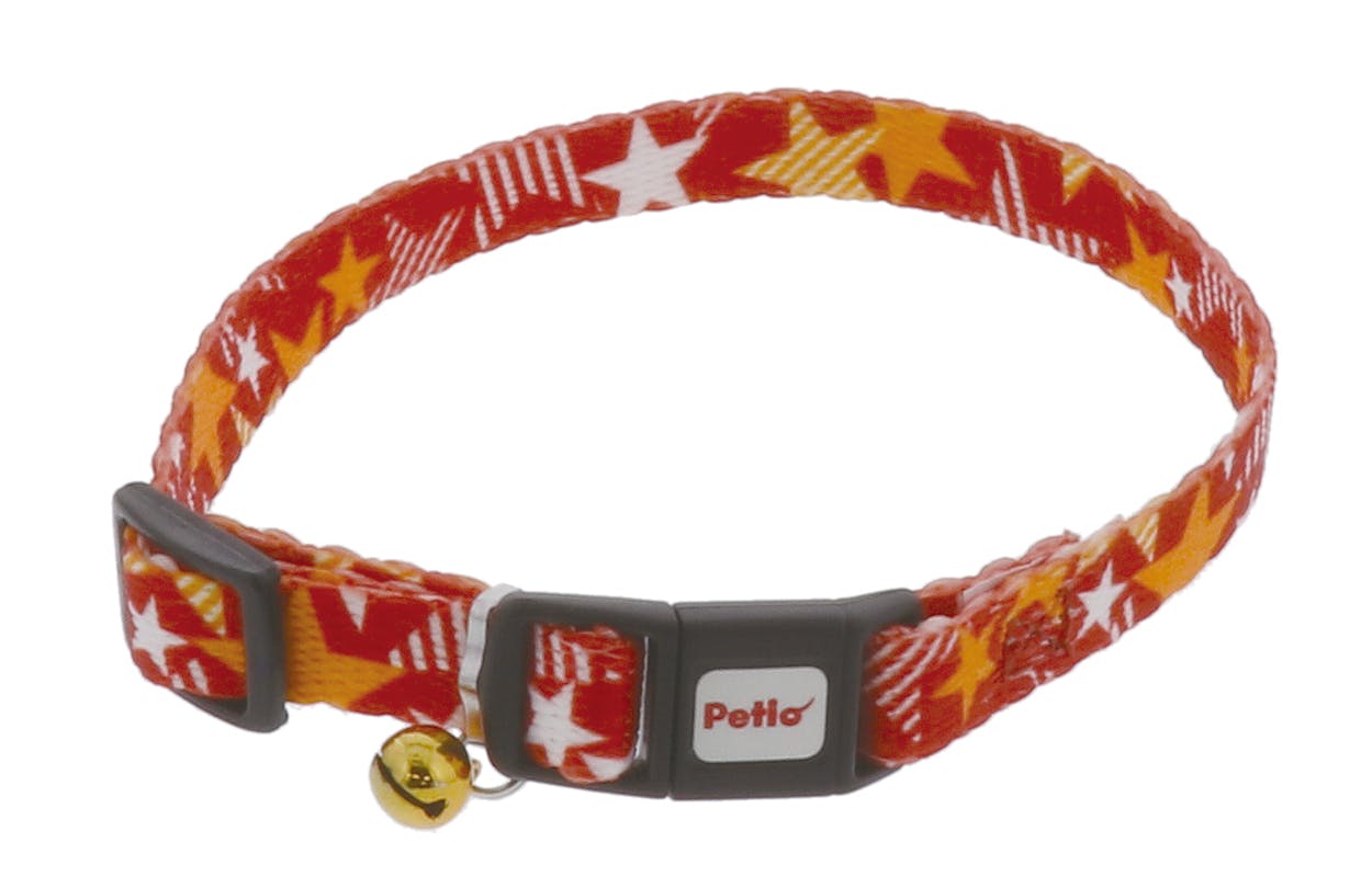 ペティオ CAT COLLAR スターカラー レッド 3416917001 首輪(猫用) ペティオ CAT COLLAR スターカラー レッド 3416917001 首輪(猫用)