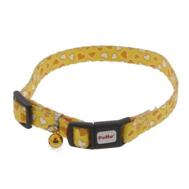 ペティオ  CAT COLLAR ハートカラー イエロー 3416919001【別送品】