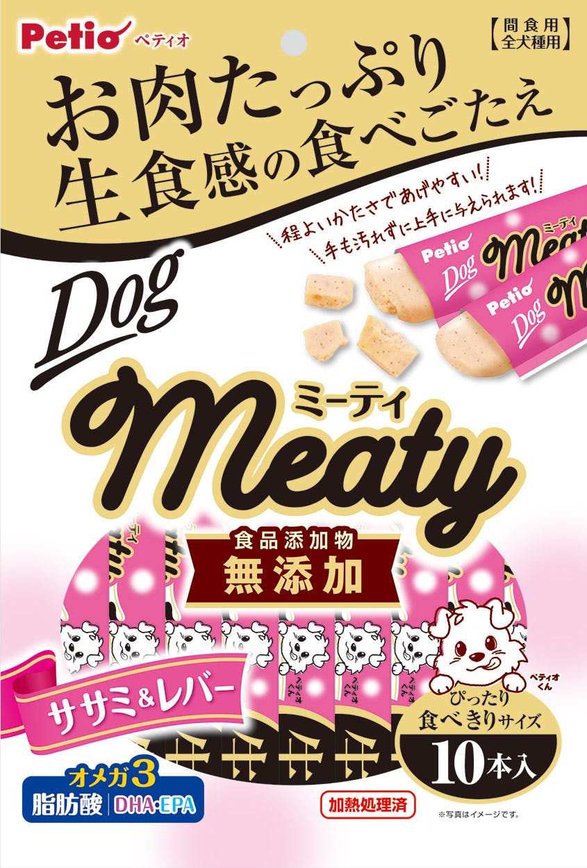 ペティオ Meaty ササミ&レバー 10g×10本 3417484001 ペースト・ウェットタイプおやつ ペティオ Meaty ササミ&レバー 10g×10本 3417484001 ペースト・ウェットタイプおやつ
