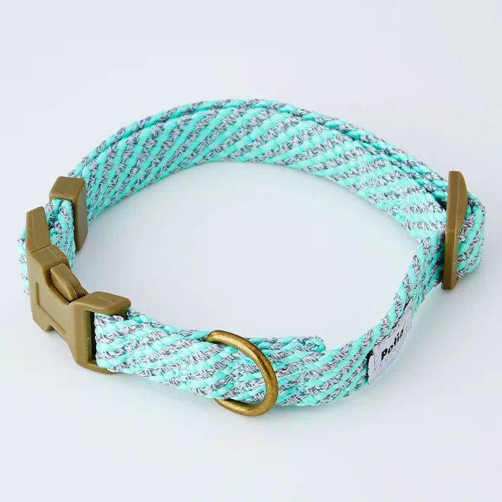 ペティオ 犬用首輪 フラッシュソフトカラーブルー S 3418483001【別送品】