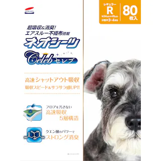 ネオ コーチョー シーツセレブ レギュラー 80枚 ペット用品 ペットシーツ 消臭 3630446001【別送品】