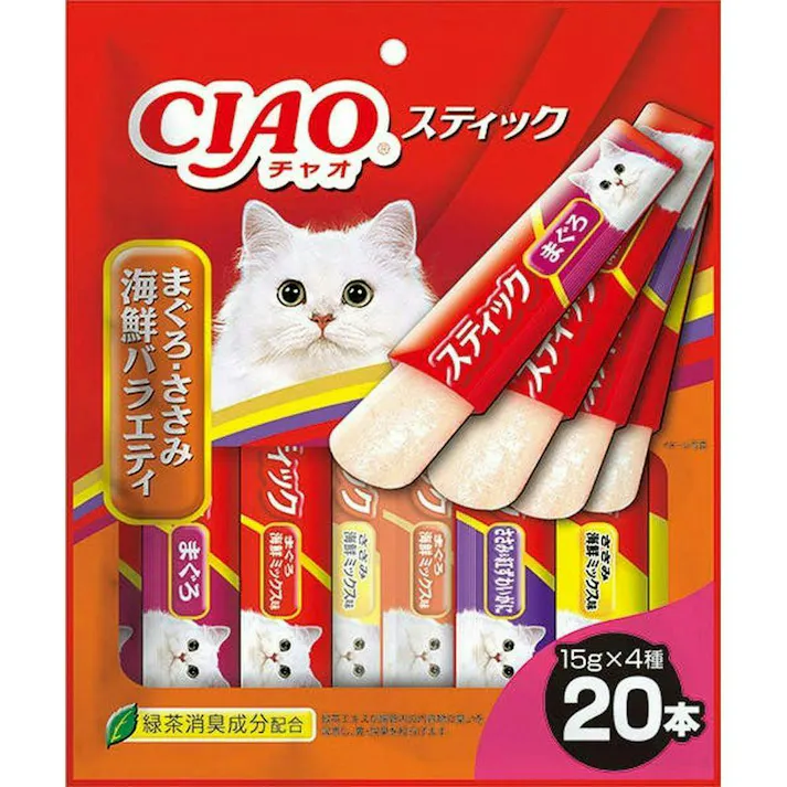 いなば CIAO スティック 20本 チャオ こぼれにくい スティックゼリー おやつ 3753963001【別送品】
