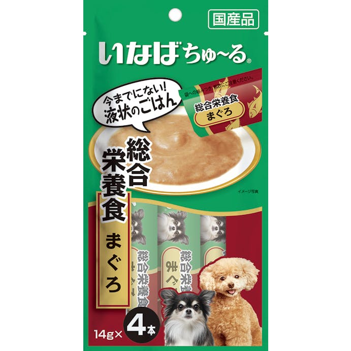 いなば ちゅーる  いなばペットフード 総合栄養食 まぐろ 14g×4本 3754039001【別送品】