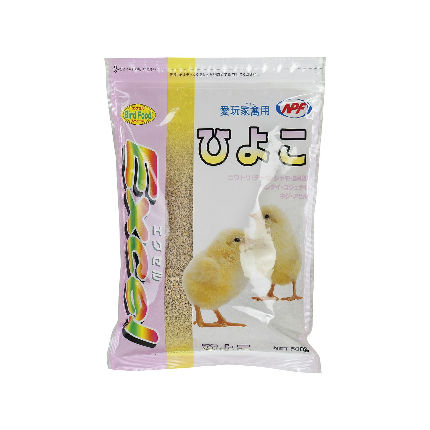 エクセル ナチュラルペットフーズ ひよこ 500g 4100844001 JANコード:4932804302539 バードフード エクセル ナチュラルペットフーズ ひよこ 500g 4100844001 JANコード:4932804302539 バードフード