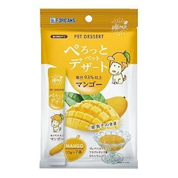 ぺろっとペットデザート フォーキャンス マンゴー 6370041001 JANコード:8809058116006【別送品】