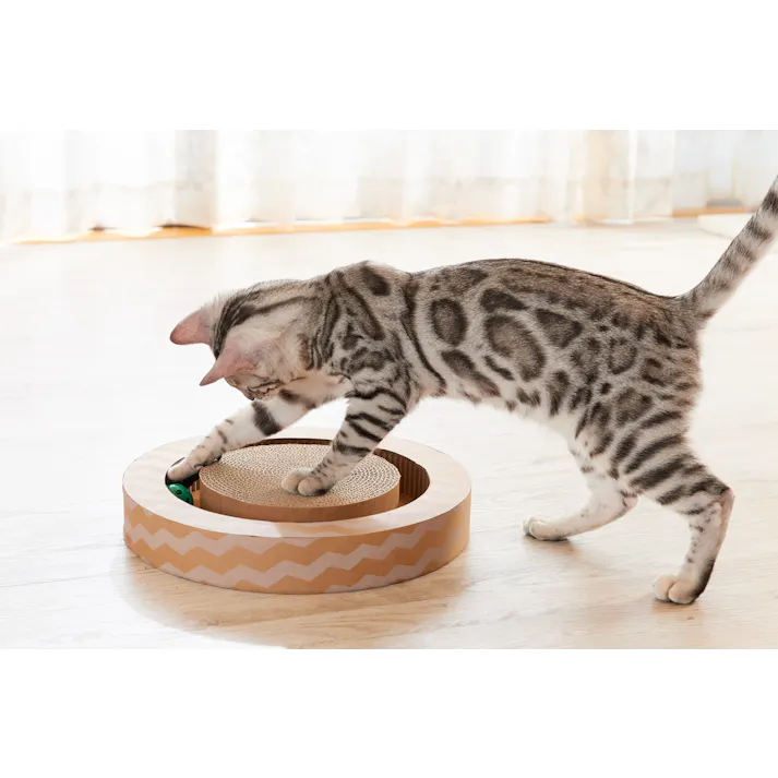 有限会社エイムクリエイツ ミュー ニャンコロビー サークルタイプ ナチュラル 1900009001【別送品】