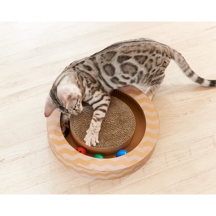 有限会社エイムクリエイツ ミュー ニャンコロビー サークルタイプ ナチュラル 1900009001【別送品】