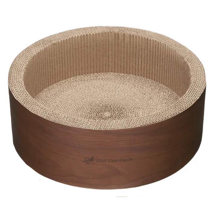 有限会社エイムクリエイツ ガリガリ サークル スクラッチャー インテリア ダルブラウン 1900034001【別送品】