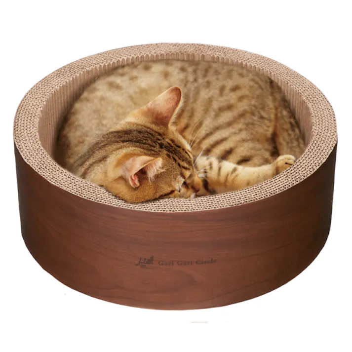 有限会社エイムクリエイツ ガリガリ サークル スクラッチャー インテリア ダルブラウン 1900034001【別送品】