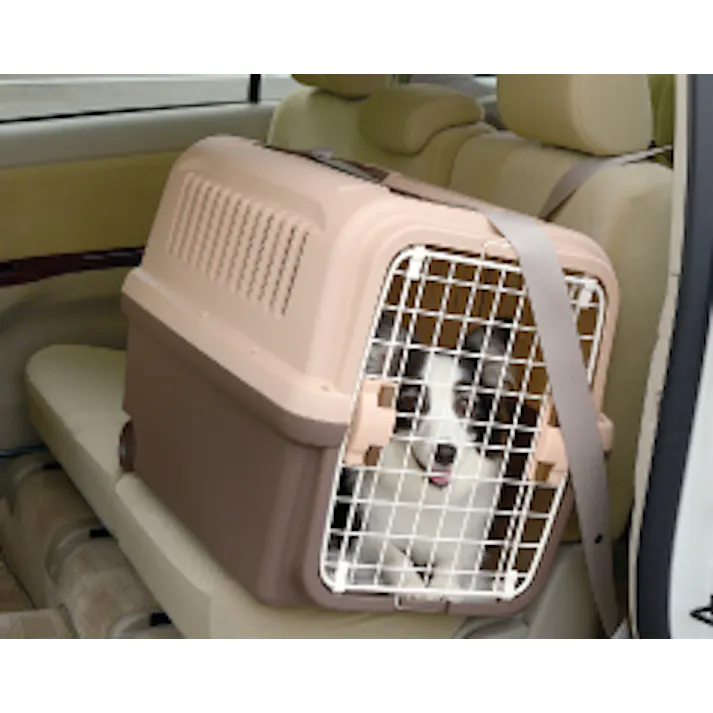 リッチェル キャンピングキャリーL ダークブラウン 2800877001【別送品】