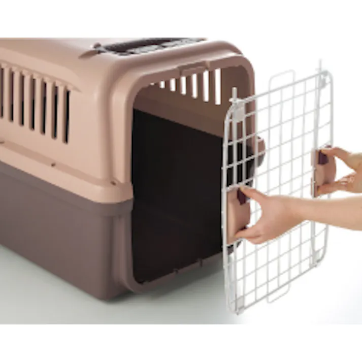 リッチェル キャンピングキャリーL ダークブラウン 2800877001【別送品】