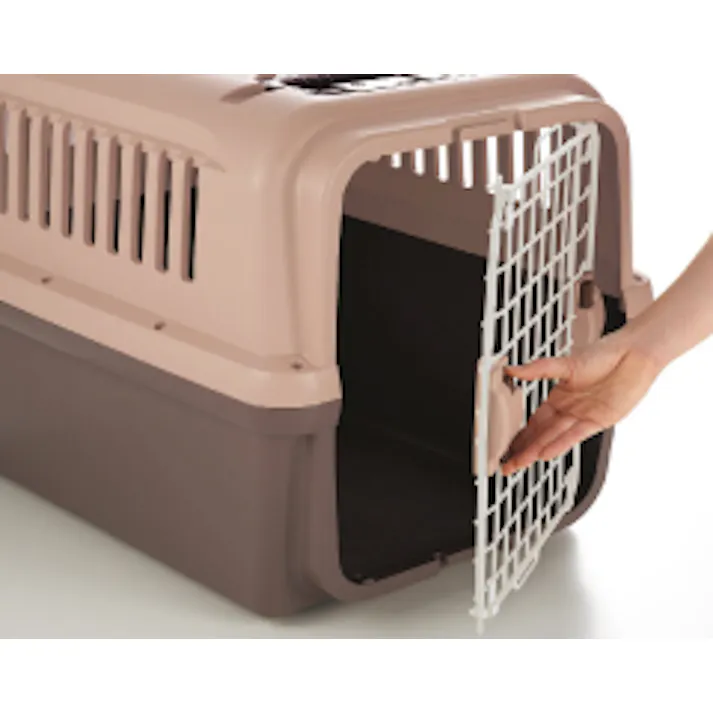 リッチェル キャンピングキャリーL ダークブラウン 2800877001【別送品】