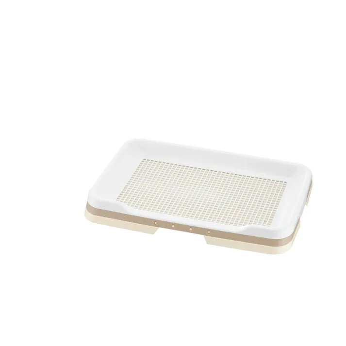 リッチェル お掃除簡単ステップトレー レギュラー アイボリー 2800913001【別送品】