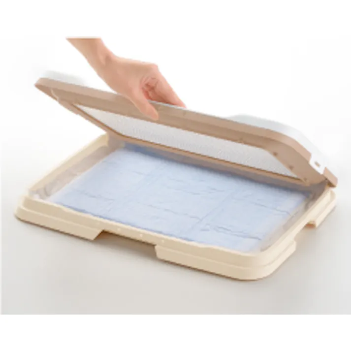 リッチェル お掃除簡単ステップトレー レギュラー アイボリー 2800913001【別送品】