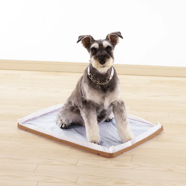 リッチェル おでかけシーツトレー アイボリー ワイド 2801272001【別送品】