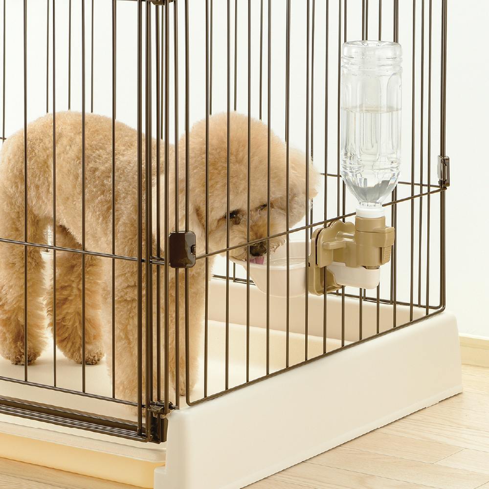 リッチェル ドッグウォーターディッシュM ダークブラウン